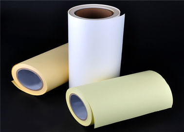 Double Side Transfer Silicone Release Paper 65g 80g 100g White Yellow Blue